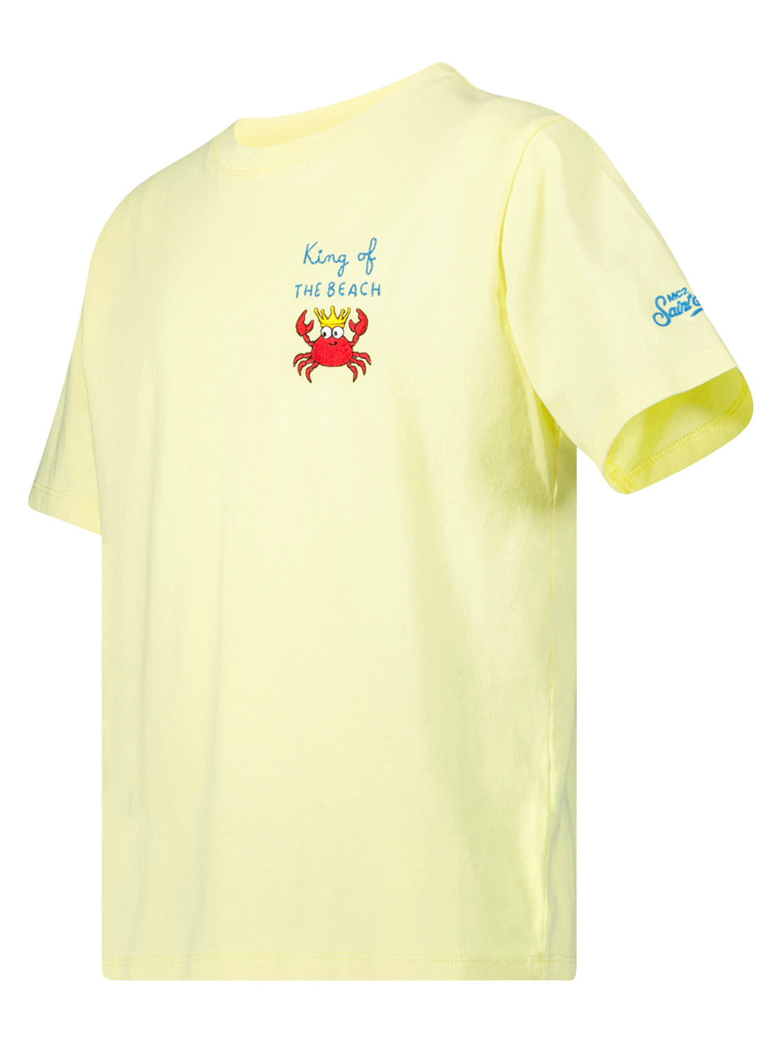 MC2 Saint Barth Kids t-shirt Portofino Jr Yellow in Yellow 6907009563-4.jpg | NICKIS.com