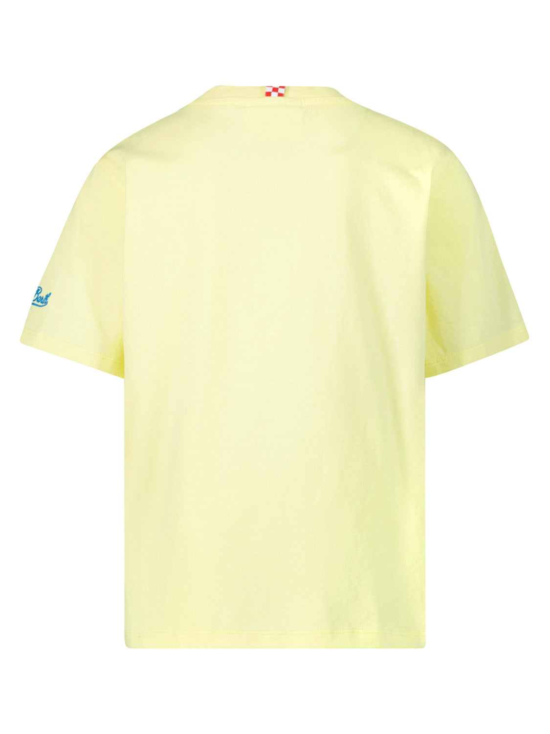 MC2 Saint Barth Kids t-shirt Portofino Jr Yellow in Yellow 6907009563-5.jpg | NICKIS.com