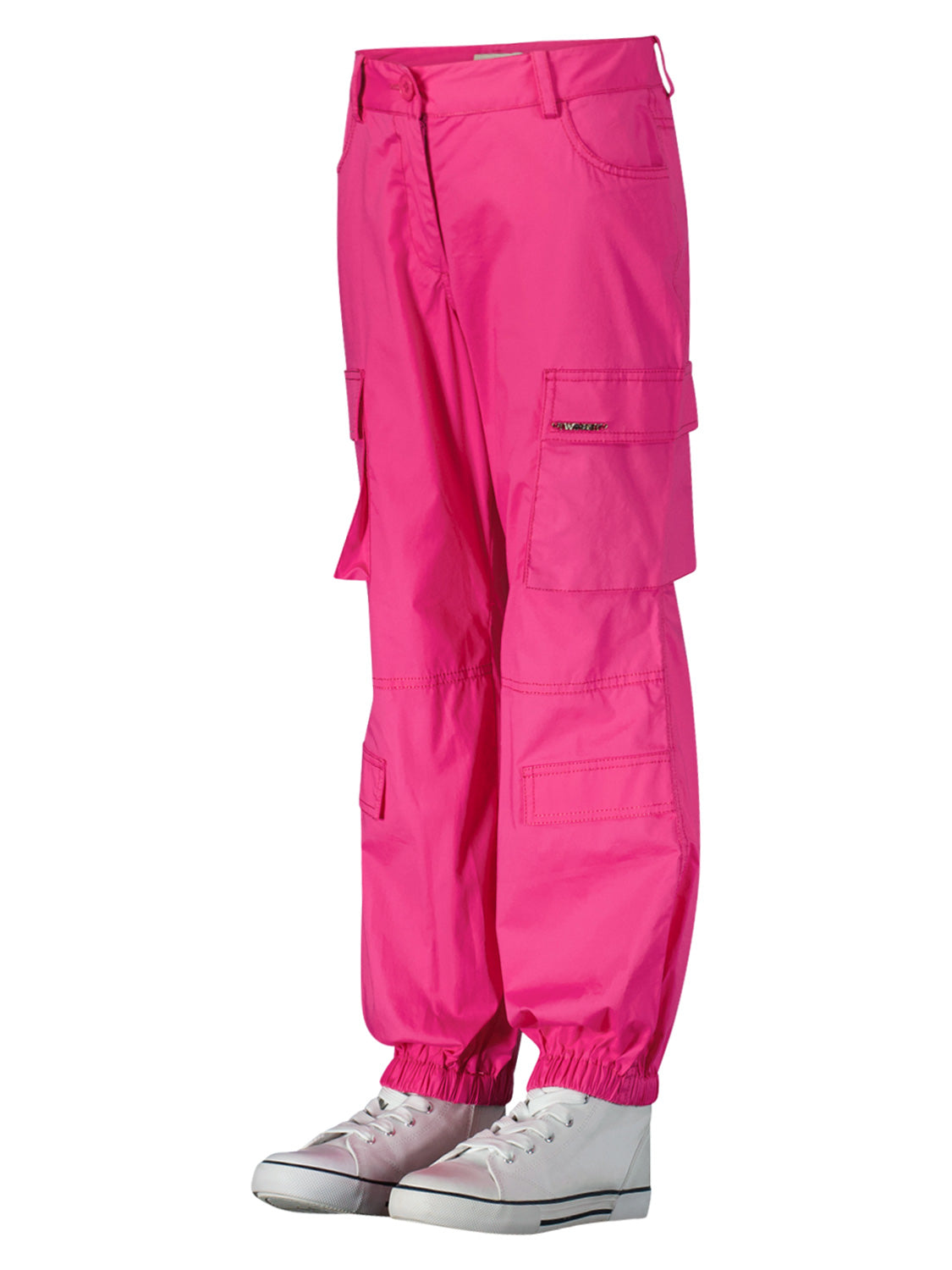 TWINSET Kids Cargo Trousers Fuchsia in Fuchsia 6907019909-5.jpg | NICKIS.com