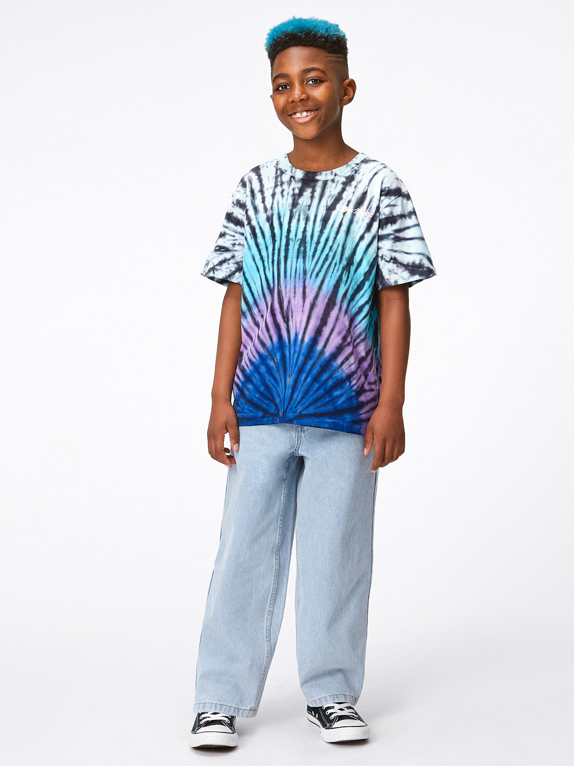 Molo Kids t-shirt Riley Blue in Blue 6907036678-2.jpg | NICKIS.com