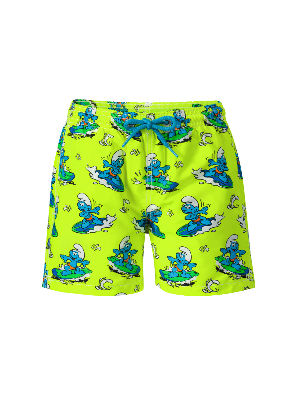 MC2 Saint Barth Kids swim shorts Jean Neon in Neon 6907087887-1.jpg | NICKIS.com