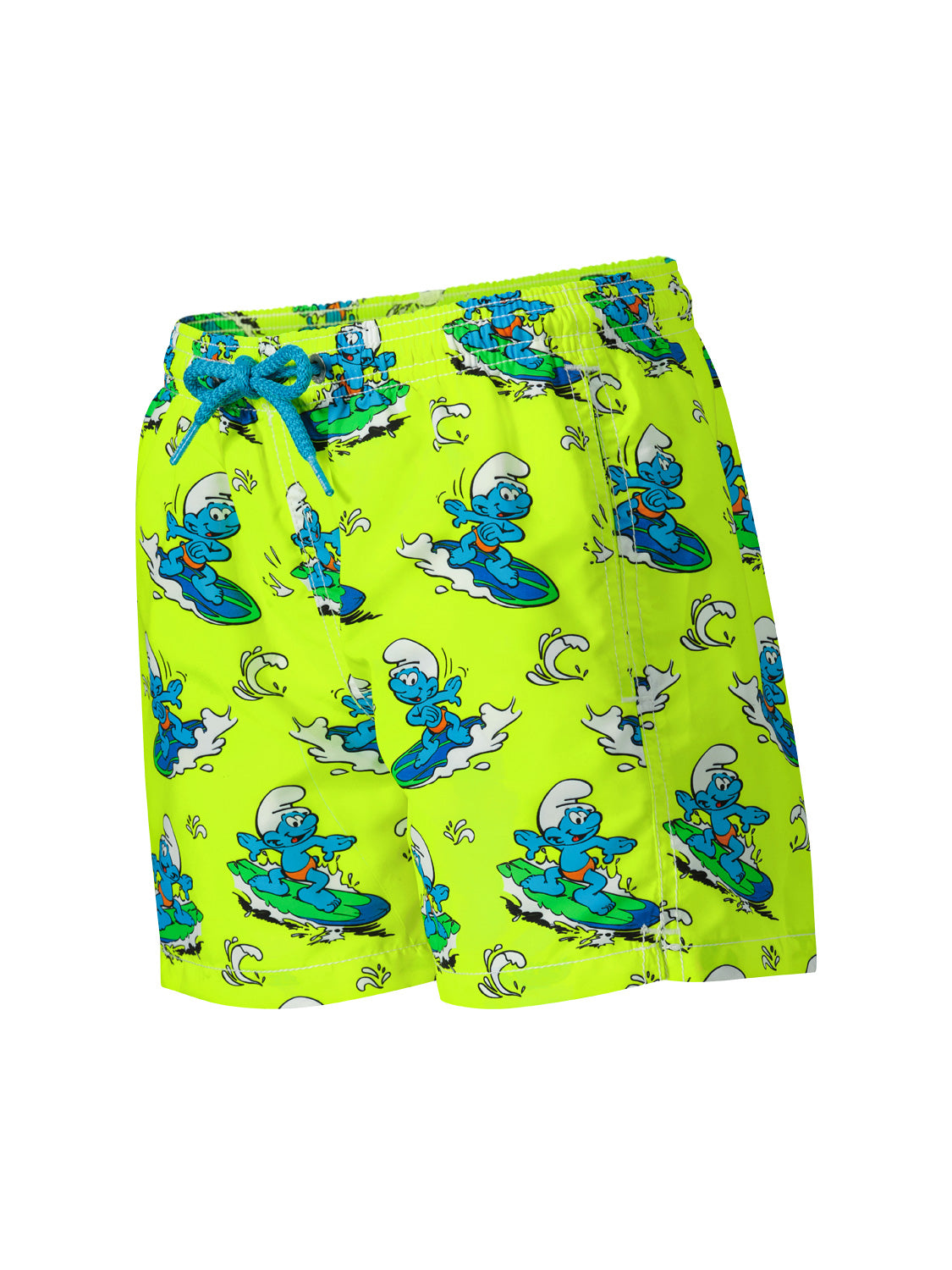 MC2 Saint Barth Kids swim shorts Jean Neon in Neon 6907087887-4.jpg | NICKIS.com