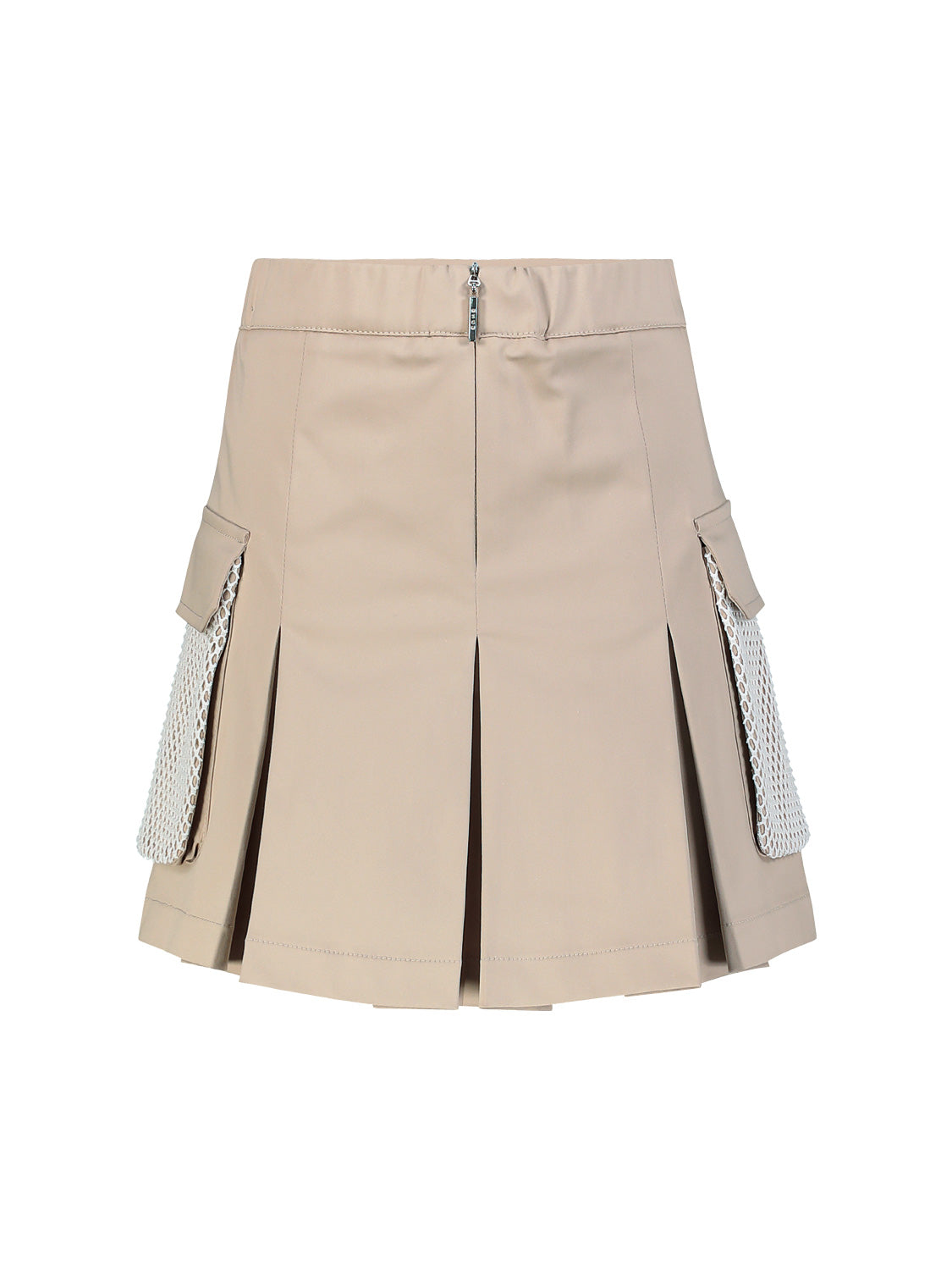 MSGM Kids skirt Beige in Beige 6907118857-1.jpg | NICKIS.com