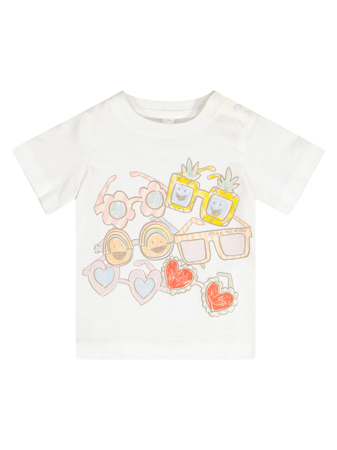 Stella McCartney Kids Kids t-shirt White in White 6907125685-1.jpg | NICKIS.com