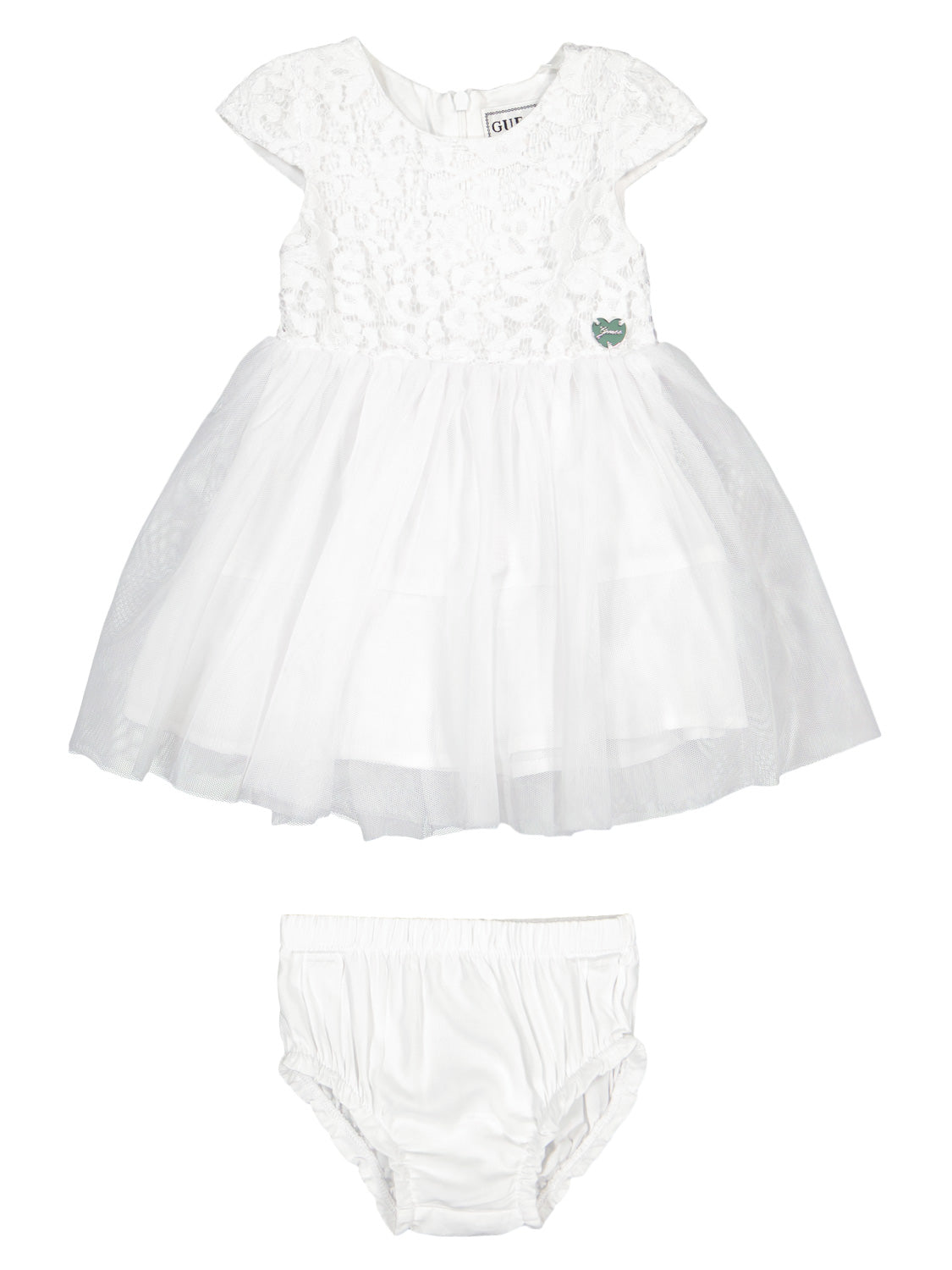 Guess Kids dress White in White 6907146445-1.jpg | NICKIS.com