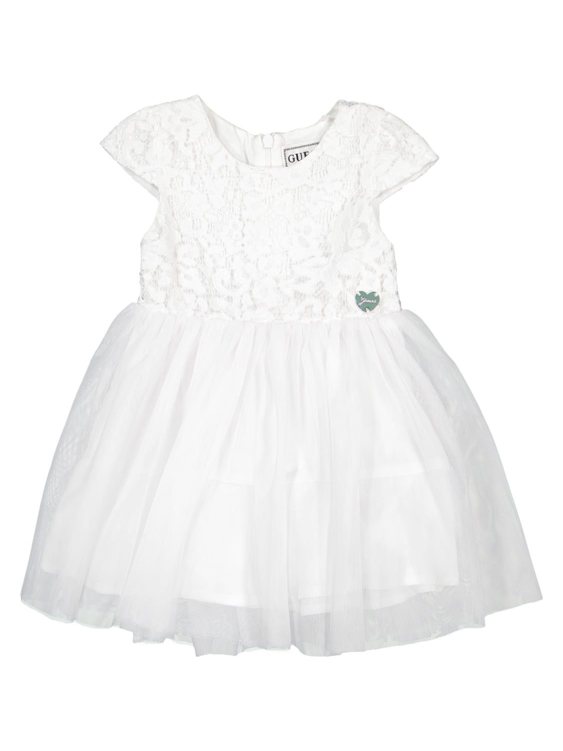 Guess Kids dress White in White 6907146445-4.jpg | NICKIS.com