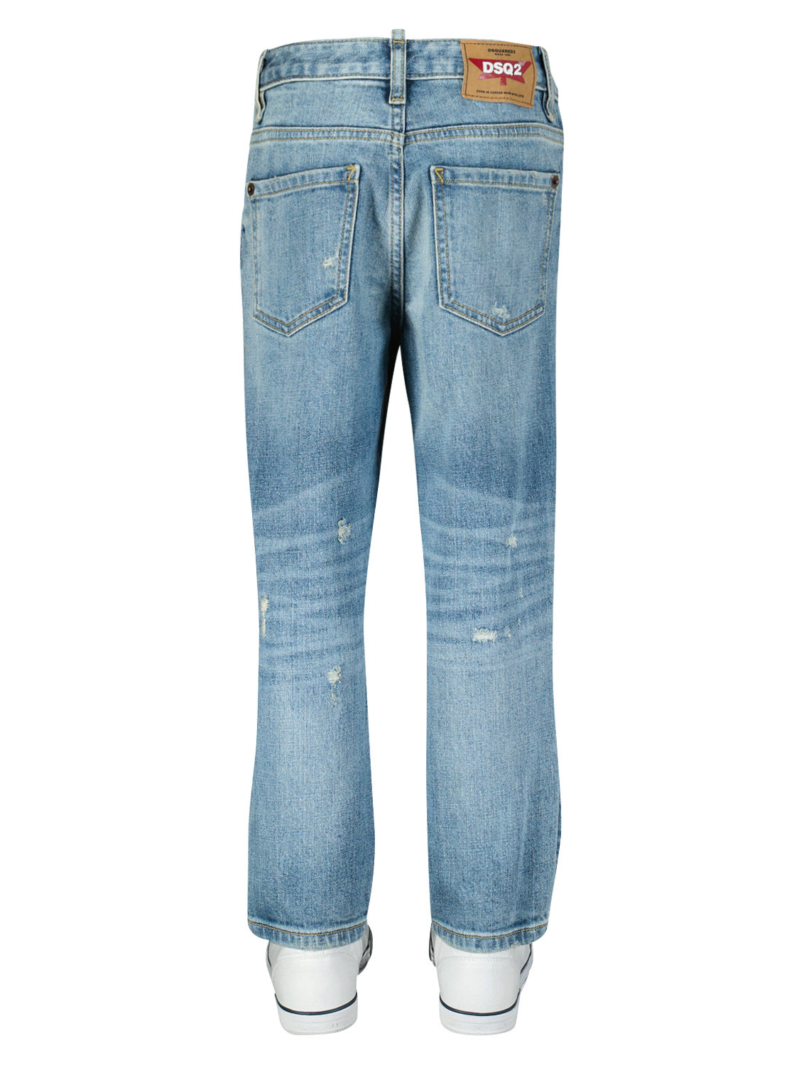 DSQUARED2 Kids jeans Boston Blue in Blue 6907163813-6.jpg | NICKIS.com