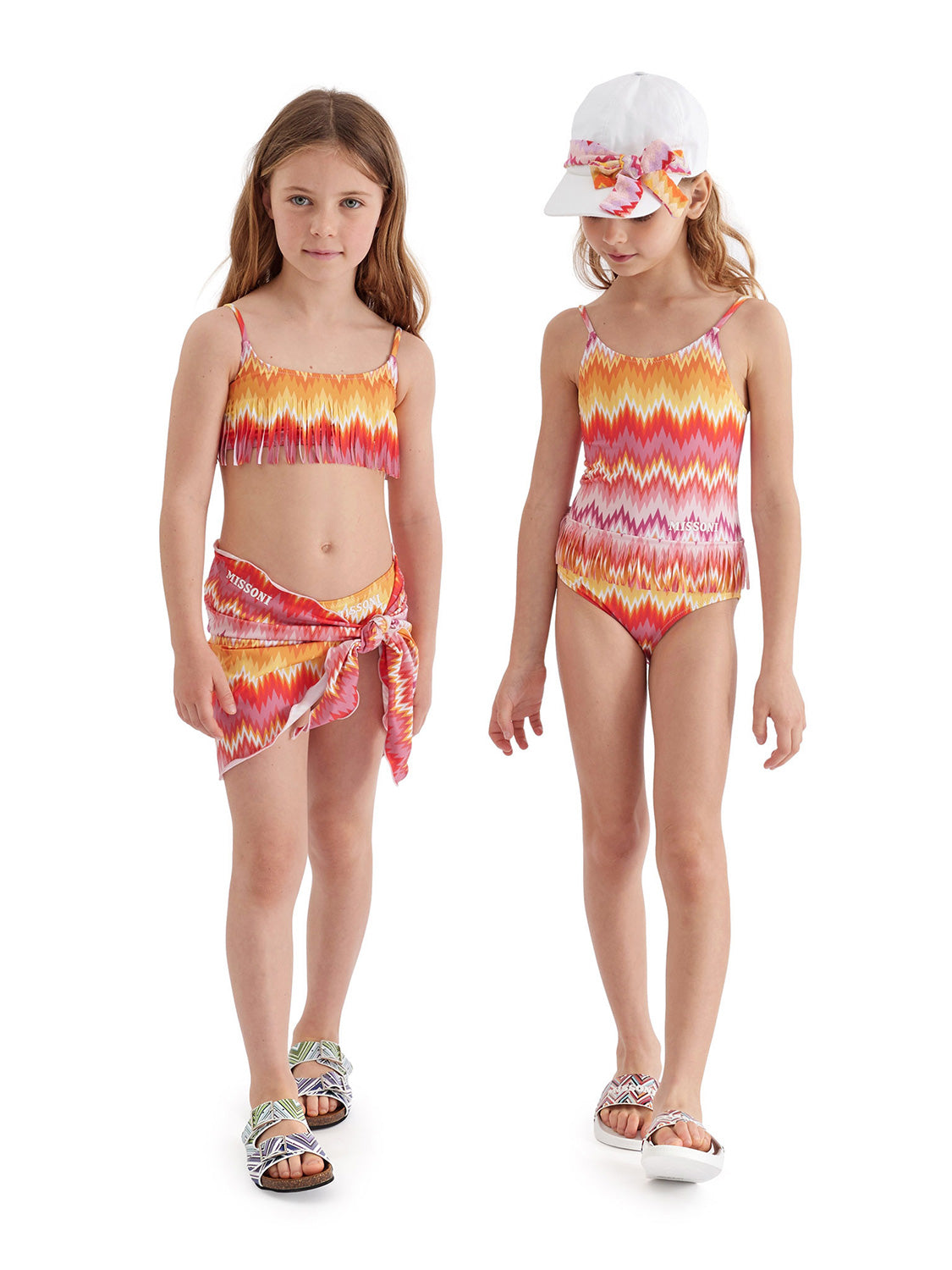 MISSONI Kids bikini Red in Red 6907185281-2.jpg | NICKIS.com