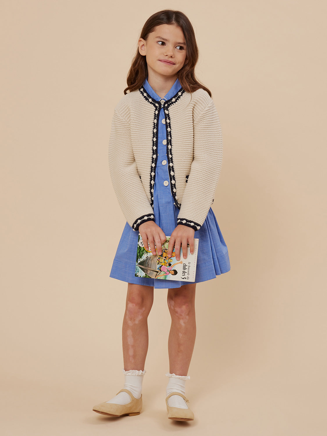 Bonpoint Kids cardigan Fanette  in  6907283399-2.jpg | NICKIS.com