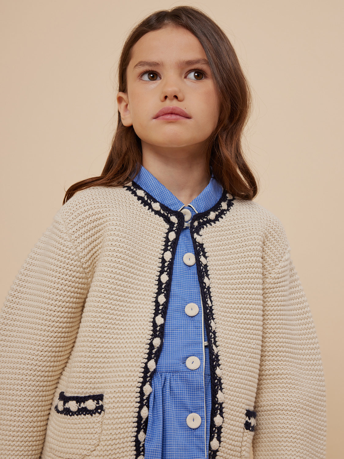 Bonpoint Kids cardigan Fanette  in  6907283399-8.jpg | NICKIS.com