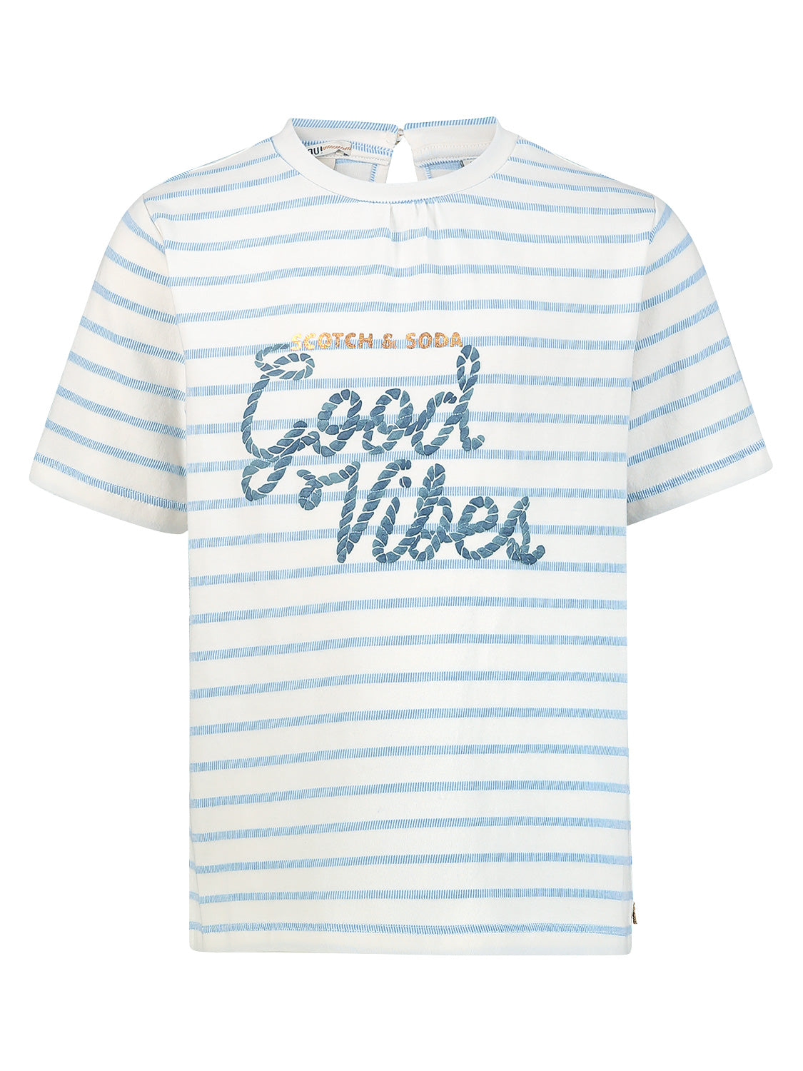 Scotch & Soda Kids t-shirt White in White 6907293545-1.jpg | NICKIS.com