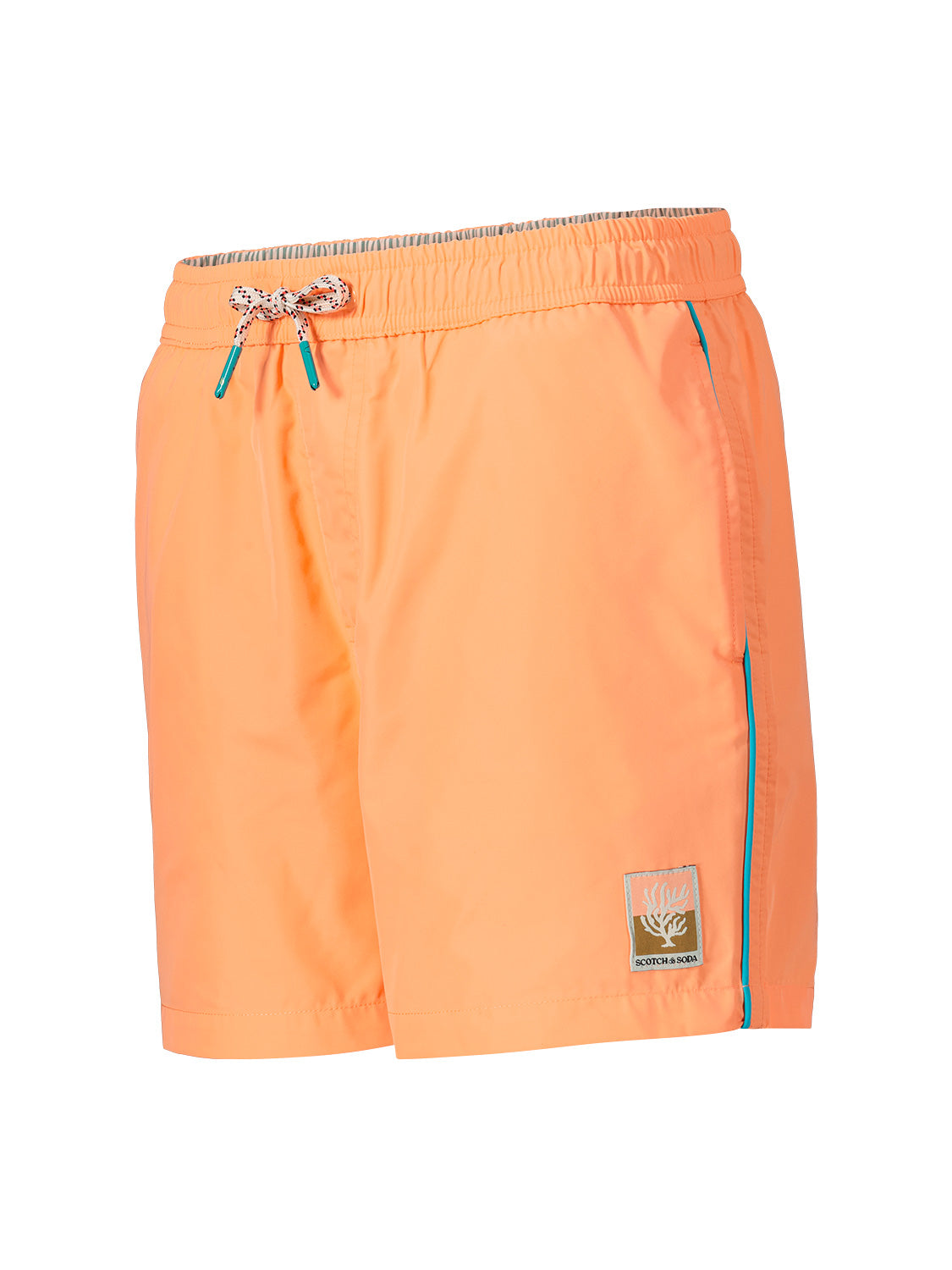 Scotch & Soda Kids swim shorts Neon in Neon 6907297205-4.jpg | NICKIS.com