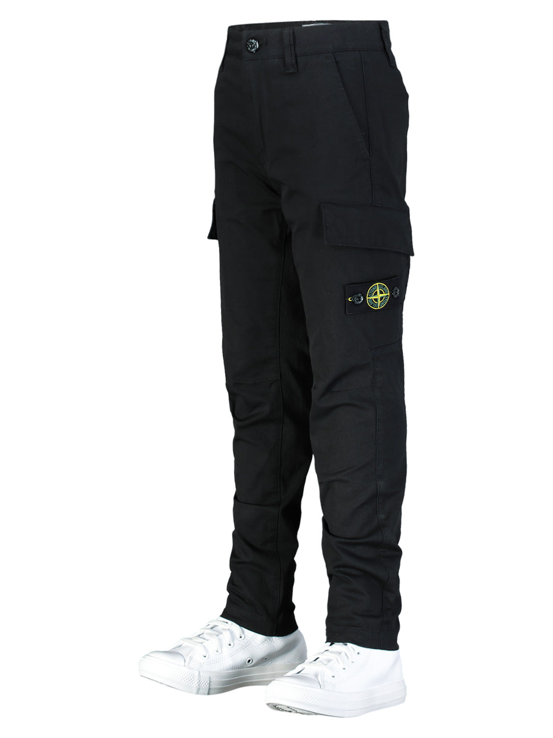 STONE ISLAND JUNIOR Kids Cargo Trousers  in  6907394266-5.jpg | NICKIS.com