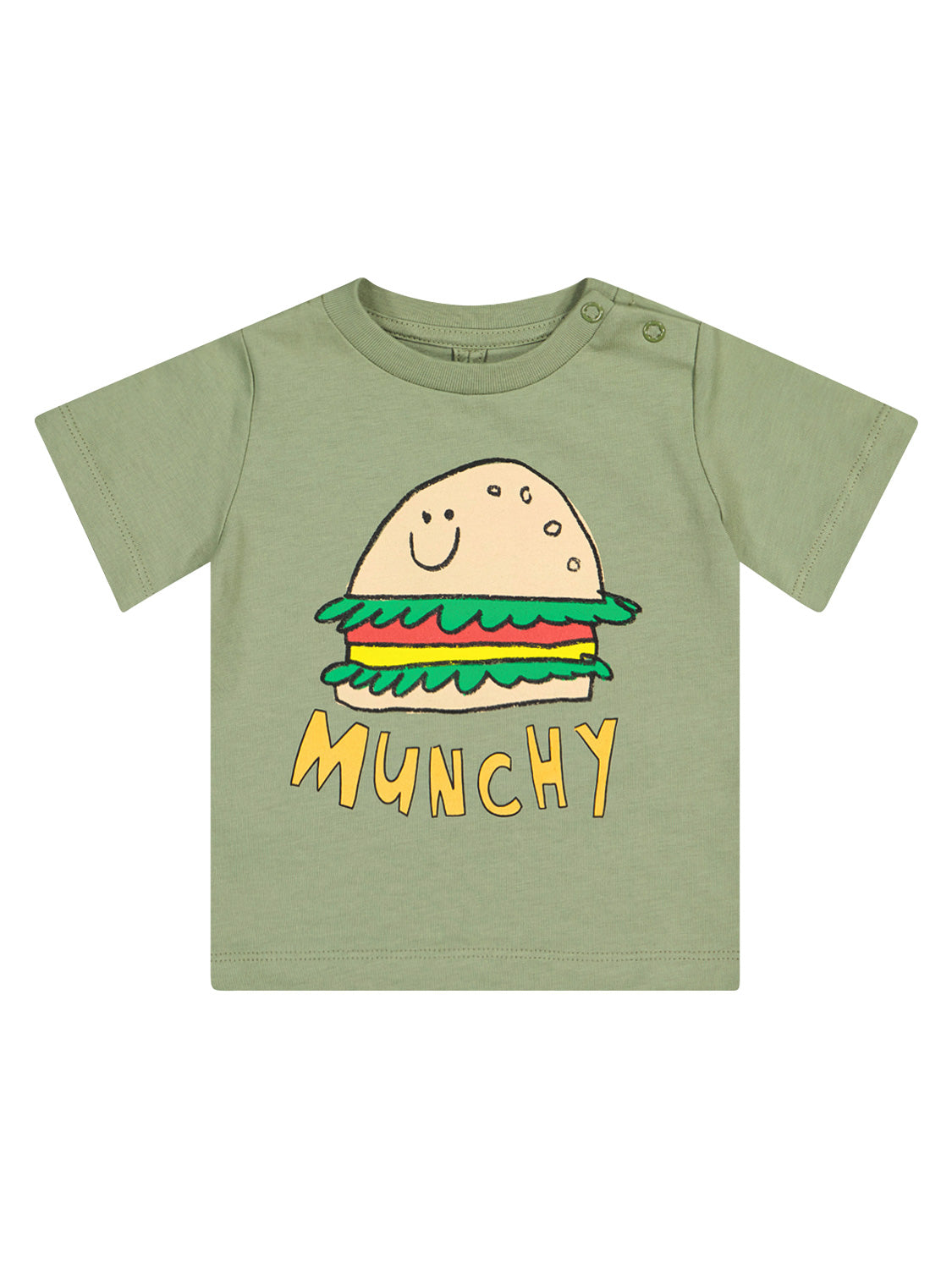 Stella McCartney Kids Kids t-shirt Olive Green in Olive Green 6907424503-1.jpg | NICKIS.com