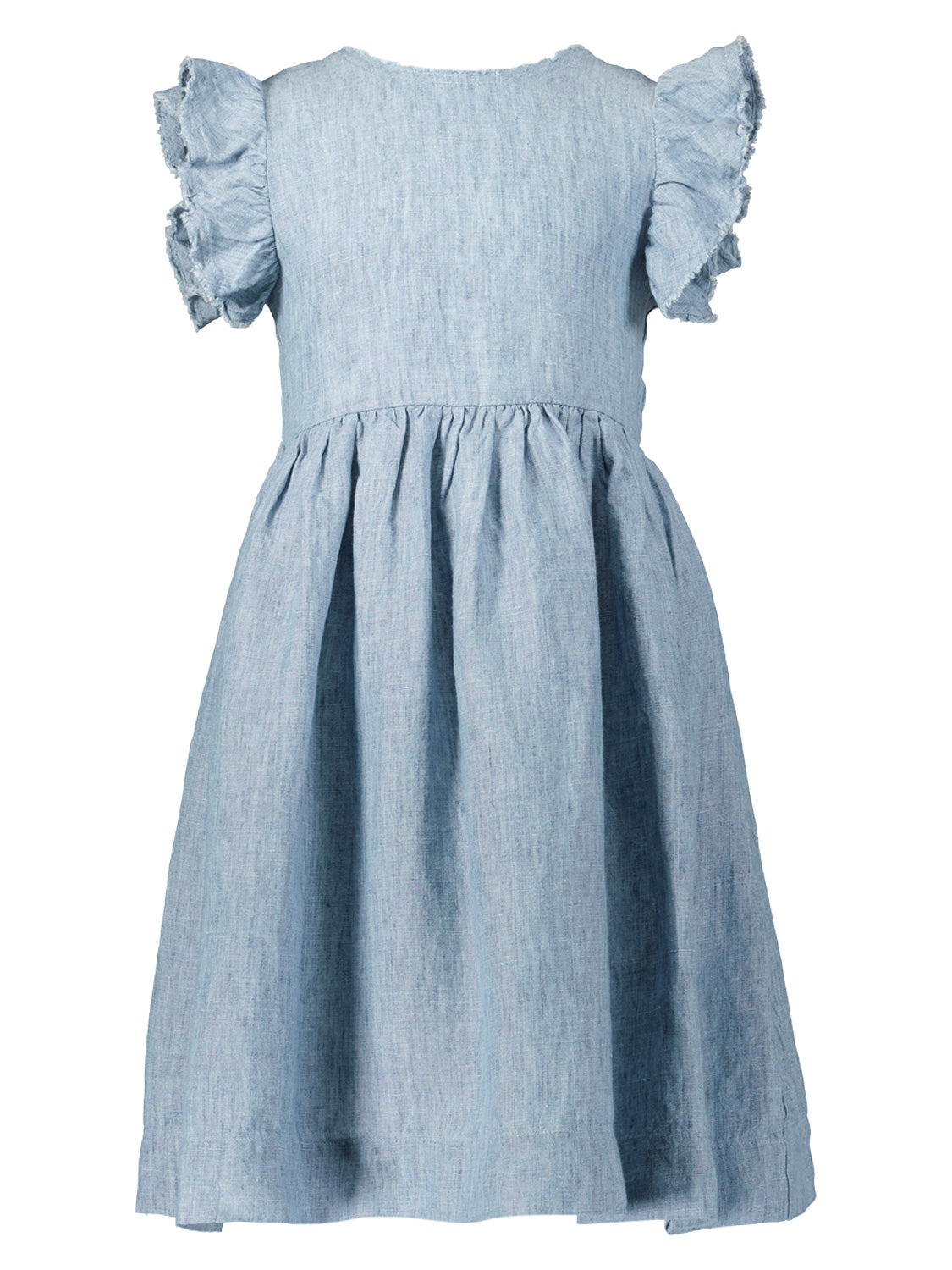 Il Gufo Kids dress Blue in Blue 6907582281-1.jpg | NICKIS.com