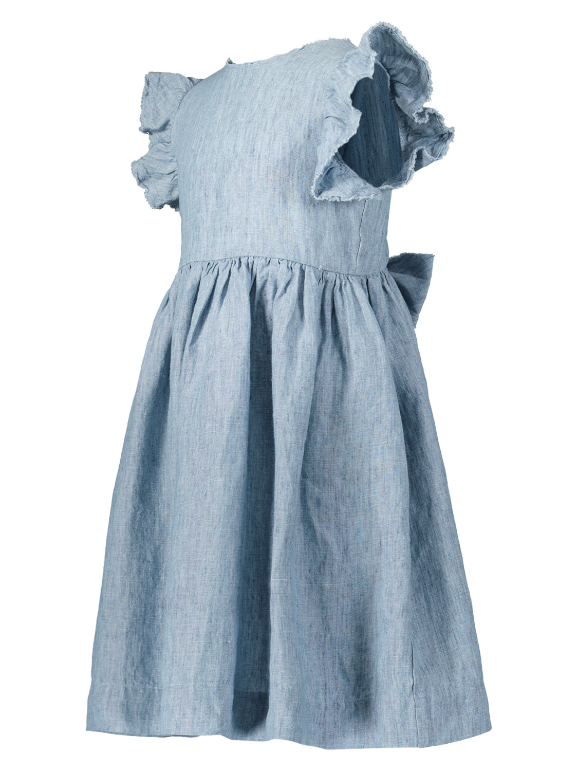 Il Gufo Kids dress Blue in Blue 6907582281-4.jpg | NICKIS.com