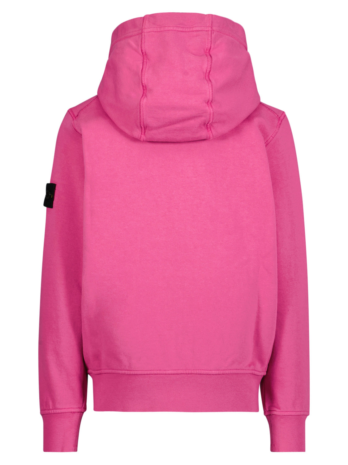 STONE ISLAND JUNIOR Kids Sweat Jacket Fuchsia in Fuchsia 6907612163-5.jpg | NICKIS.com