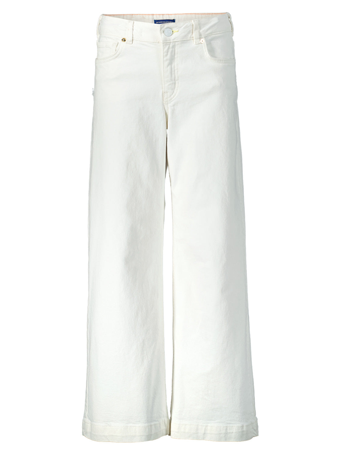 Scotch & Soda Kids jeans The Wave - high-rise wide White in White 6907652234-1.jpg | NICKIS.com