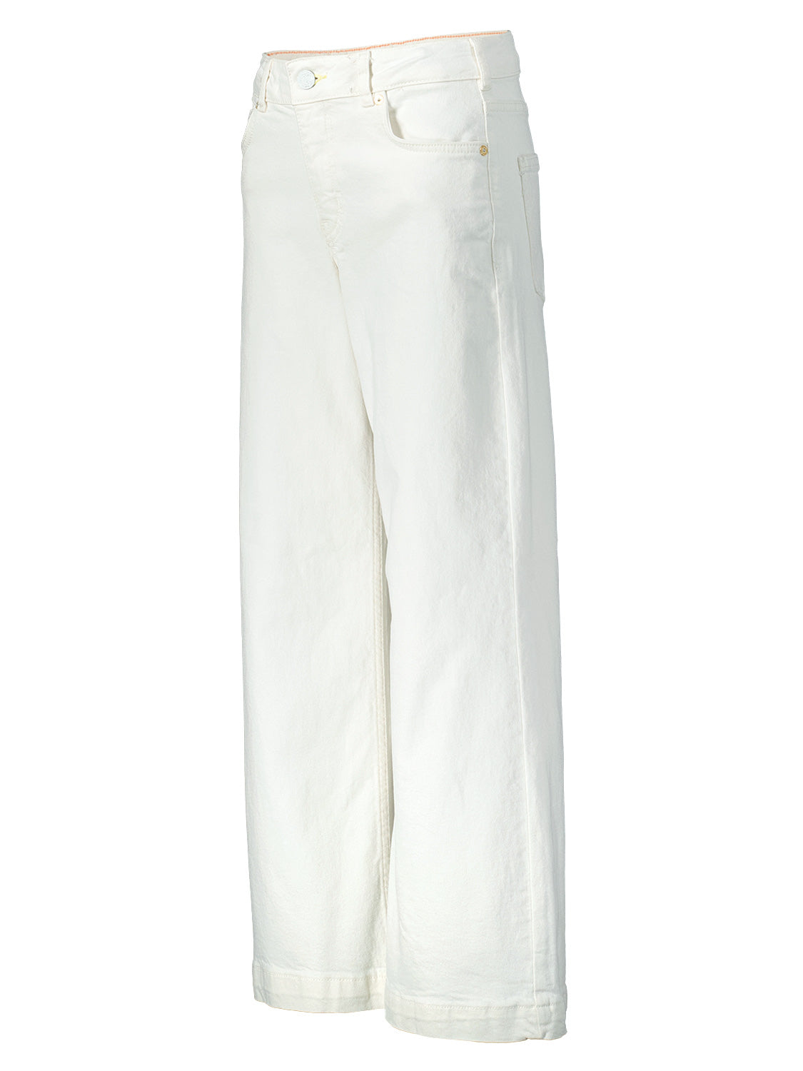 Scotch & Soda Kids jeans The Wave - high-rise wide White in White 6907652234-4.jpg | NICKIS.com