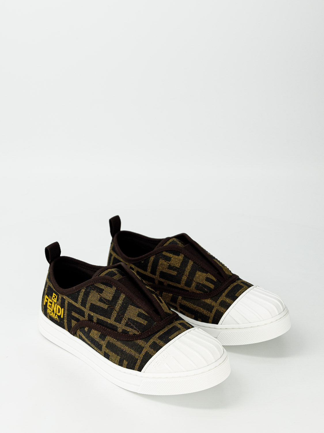 Fendi Kids sneakers Brown in Brown 6907716753-5.jpg | NICKIS.com