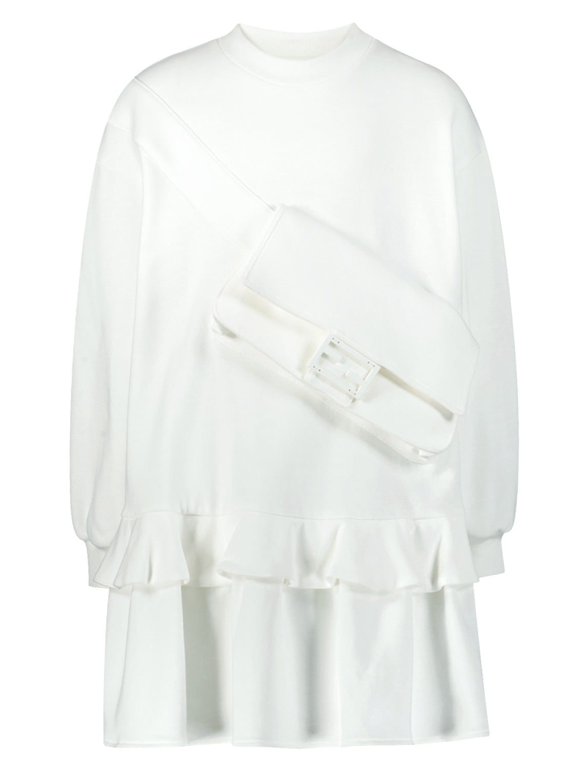 Fendi Kids dress White in White 6907717270-1.jpg | NICKIS.com