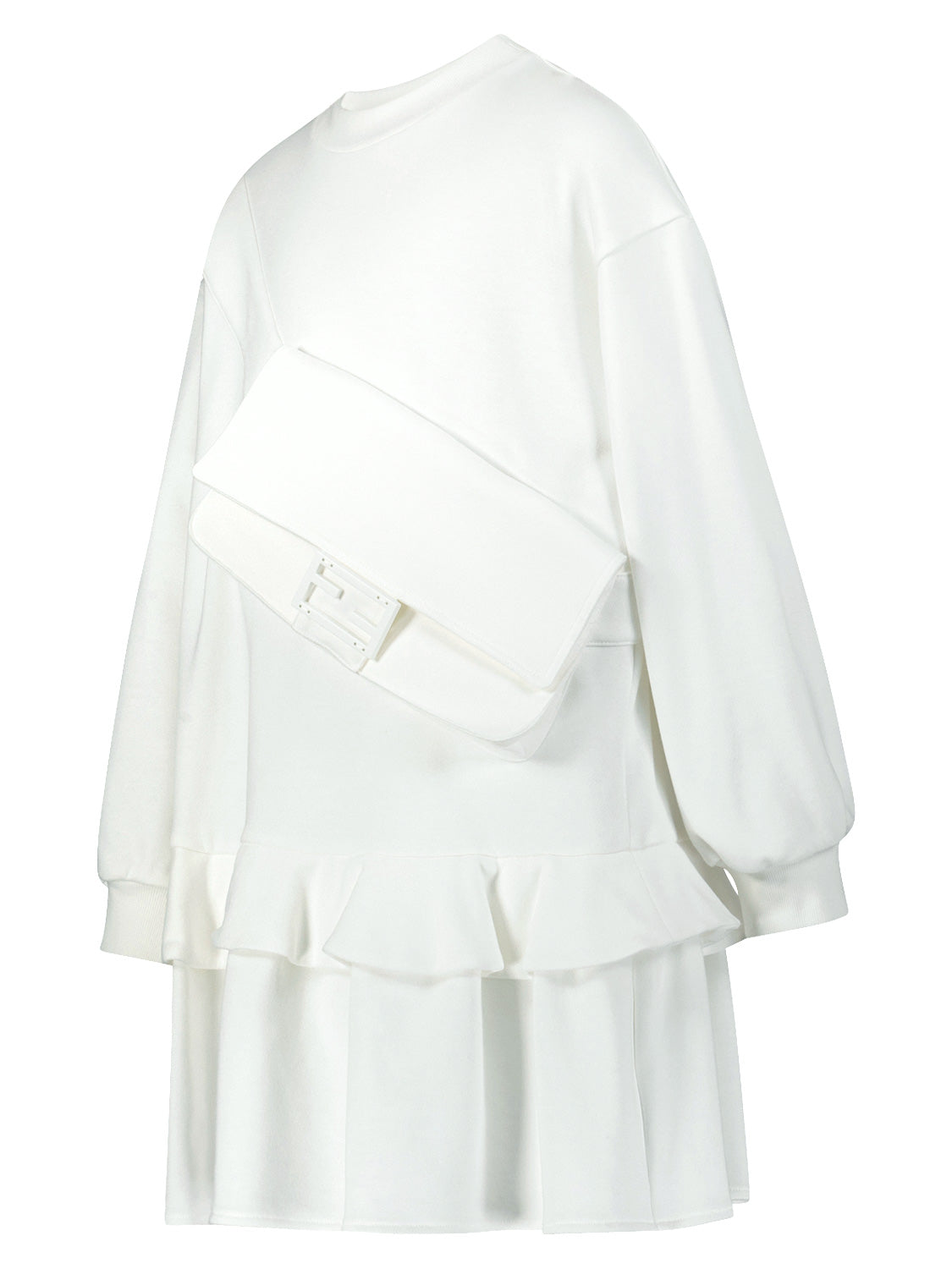 Fendi Kids dress White in White 6907717270-4.jpg | NICKIS.com