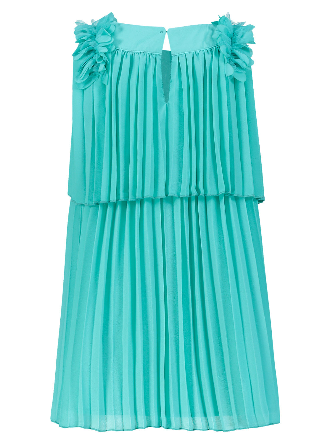 Mayoral Kids dress Turquoise in Turquoise 6907773473-4.jpg | NICKIS.com