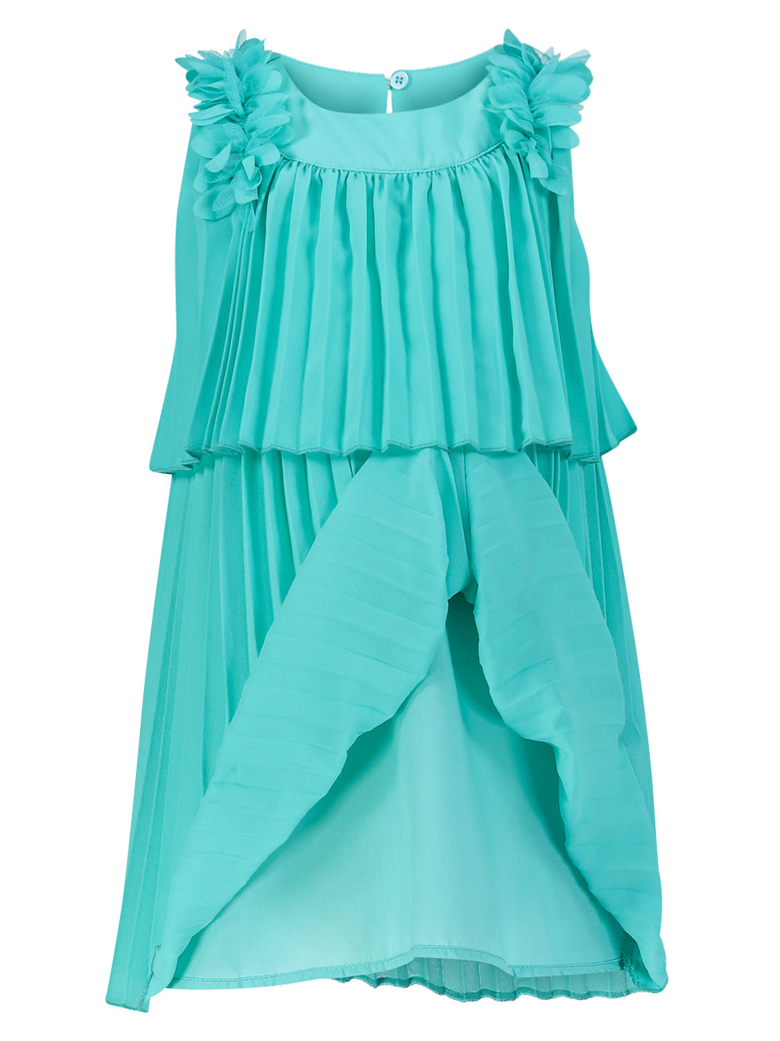 Mayoral Kids dress Turquoise in Turquoise 6907773473-5.jpg | NICKIS.com