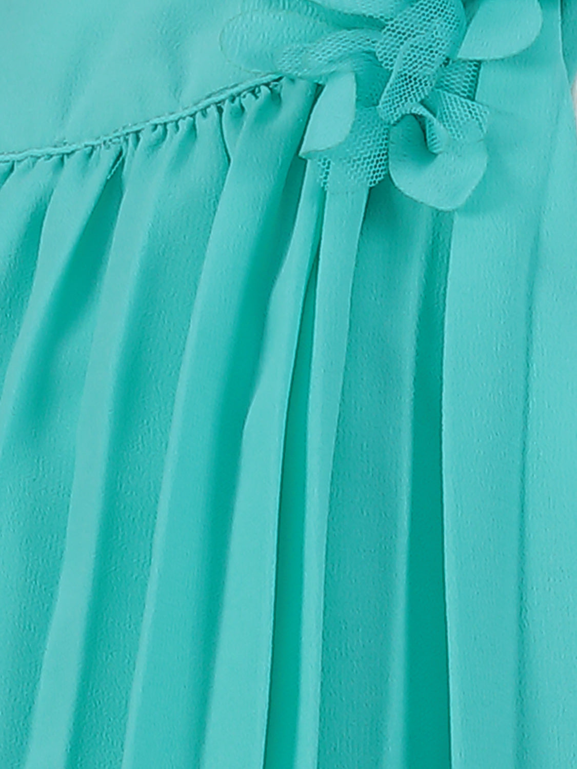 Mayoral Kids dress Turquoise in Turquoise 6907773473-6.jpg | NICKIS.com