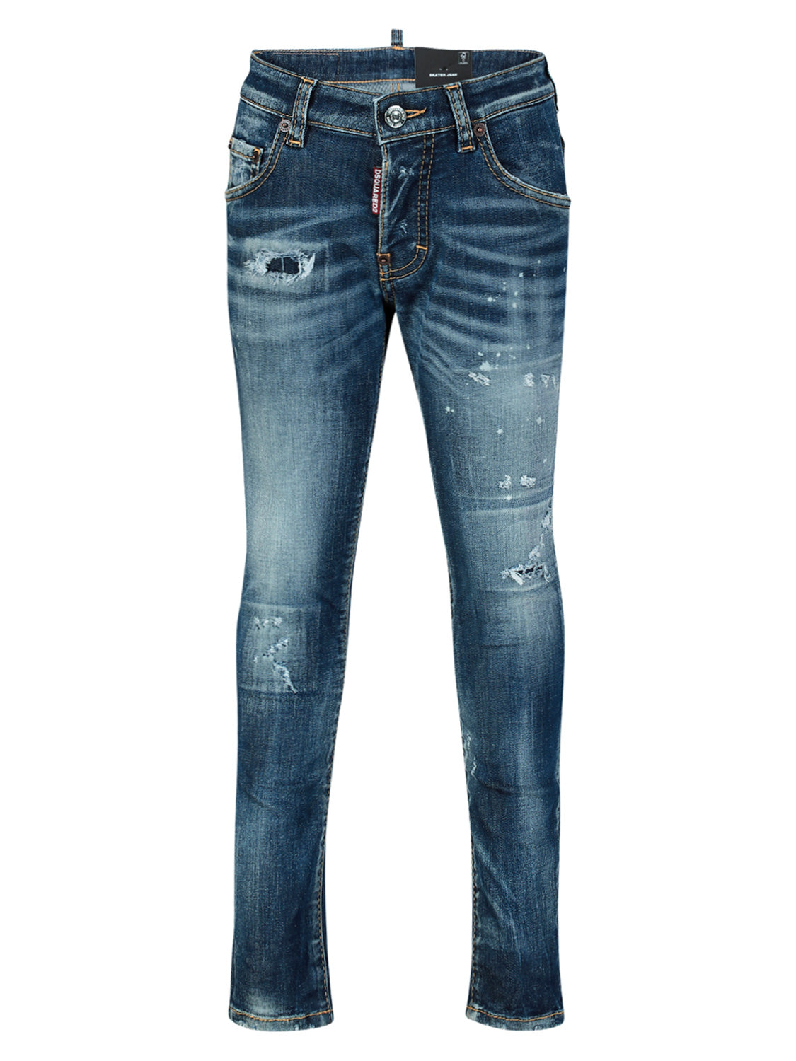 DSQUARED2 Kids jeans Skater Blue in Blue 6907790154-1.jpg | NICKIS.com