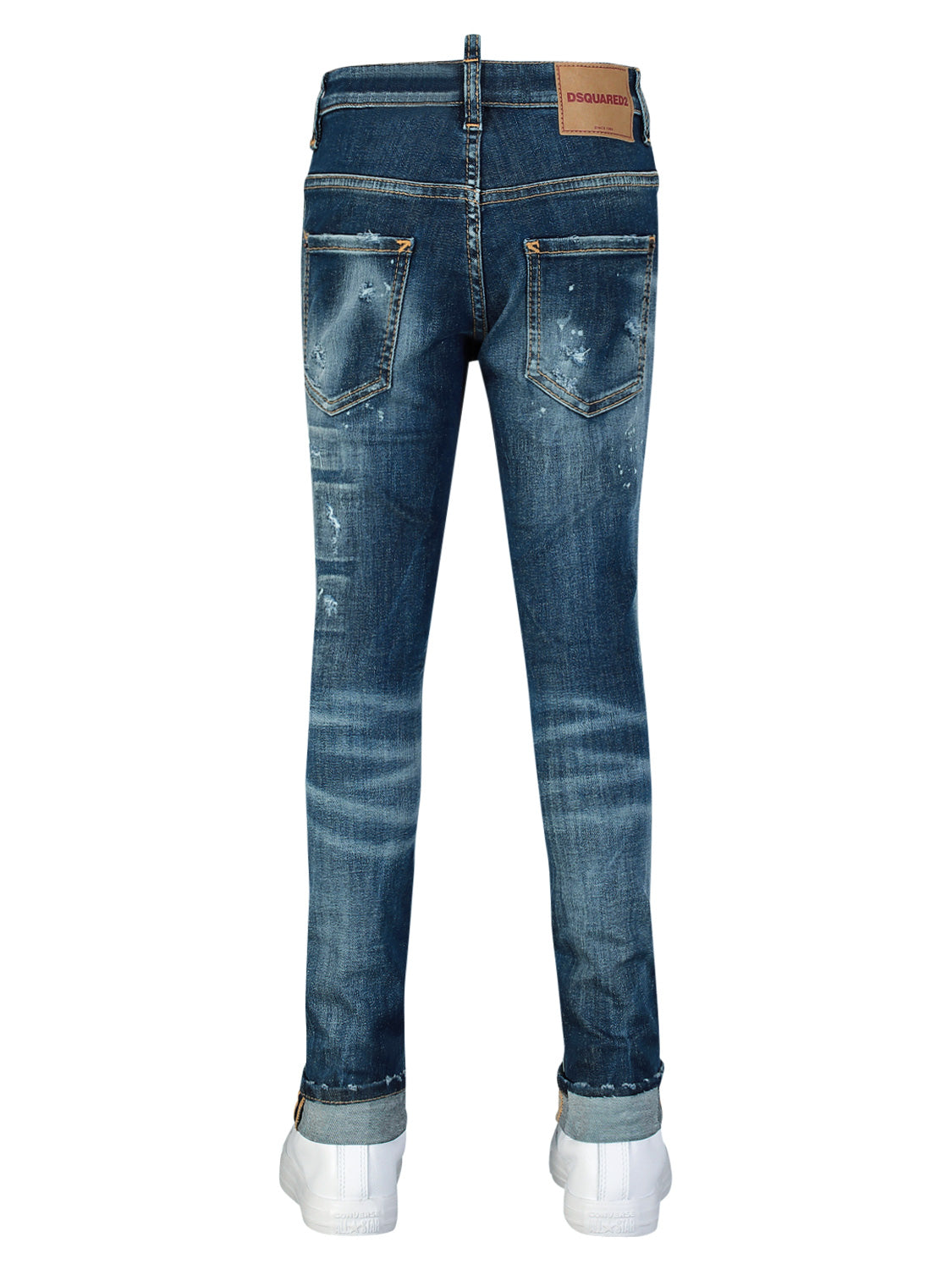 DSQUARED2 Kids jeans Skater Blue in Blue 6907790154-6.jpg | NICKIS.com