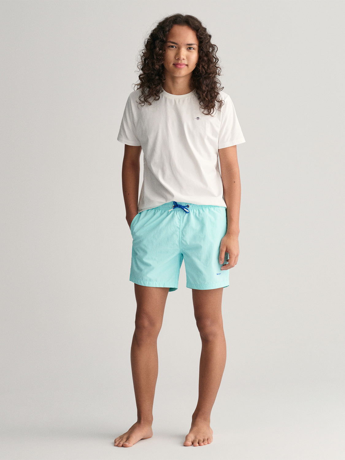 GANT Kids swim shorts Blue in Blue 6907901952-2.jpg | NICKIS.com