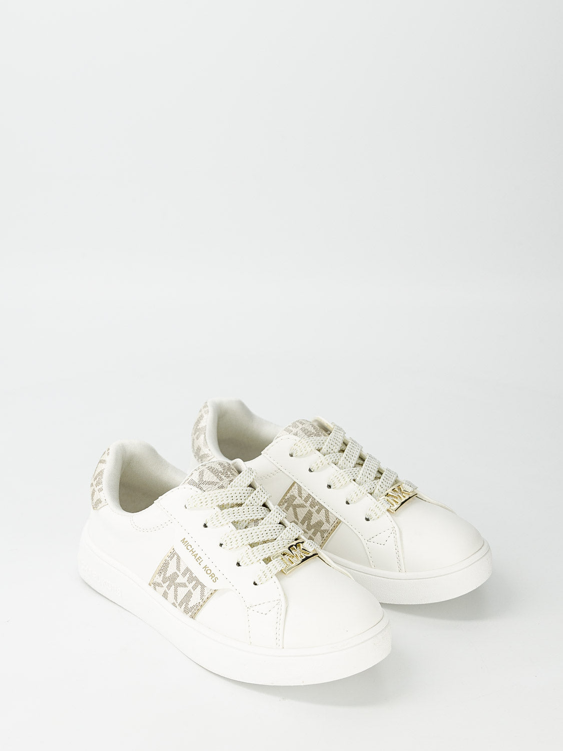 Michael Kors Kids sneakers Jem Maxine White in White 6907930851-5.jpg | NICKIS.com