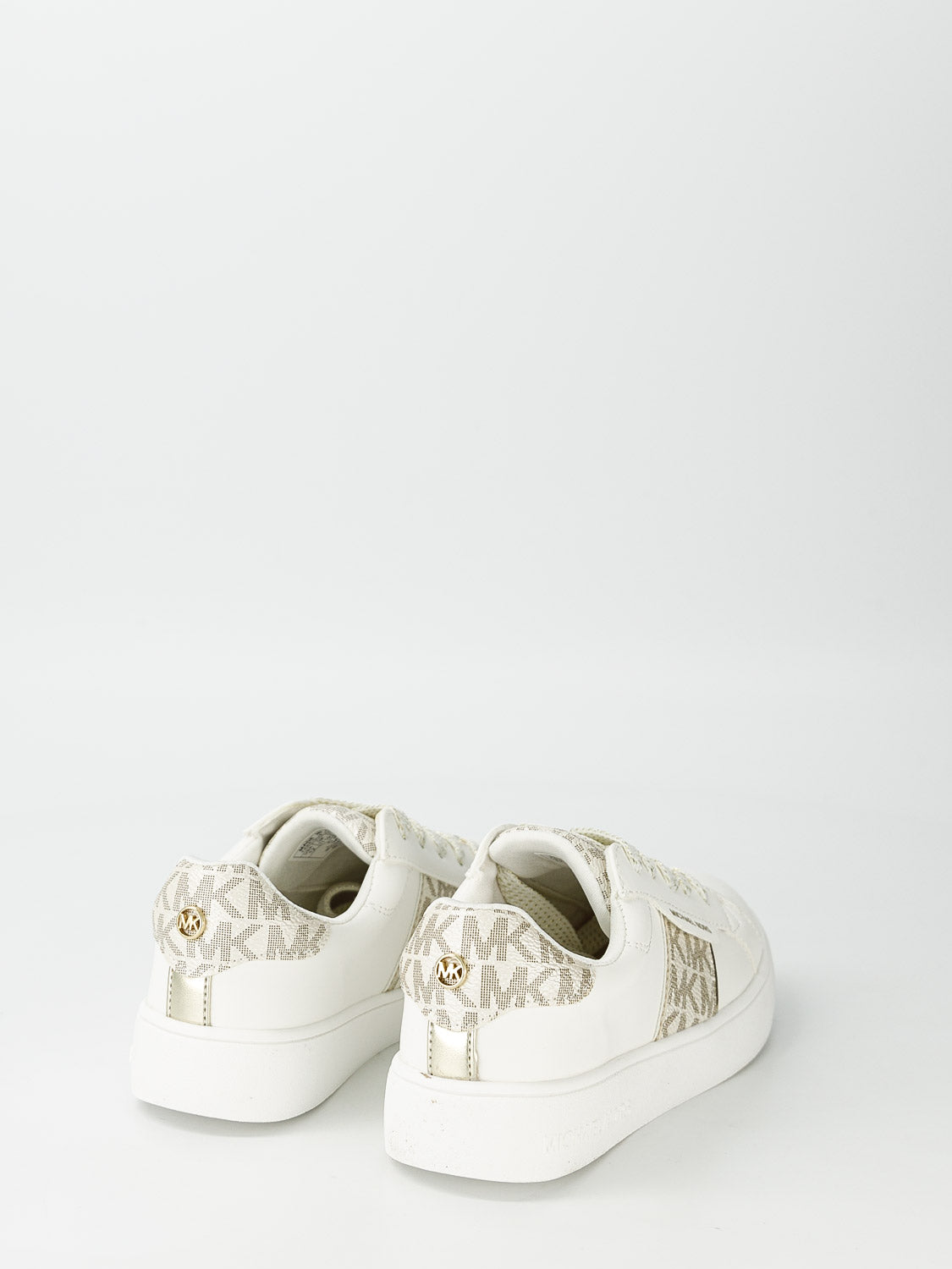 Michael Kors Kids sneakers Jem Maxine White in White 6907930851-6.jpg | NICKIS.com