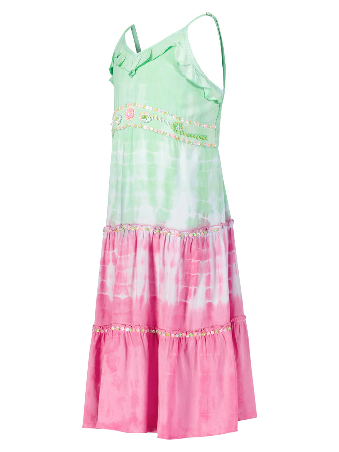 Spinach Mafia Kids dress Mint Green in Mint Green 6907945668-4.jpg | NICKIS.com