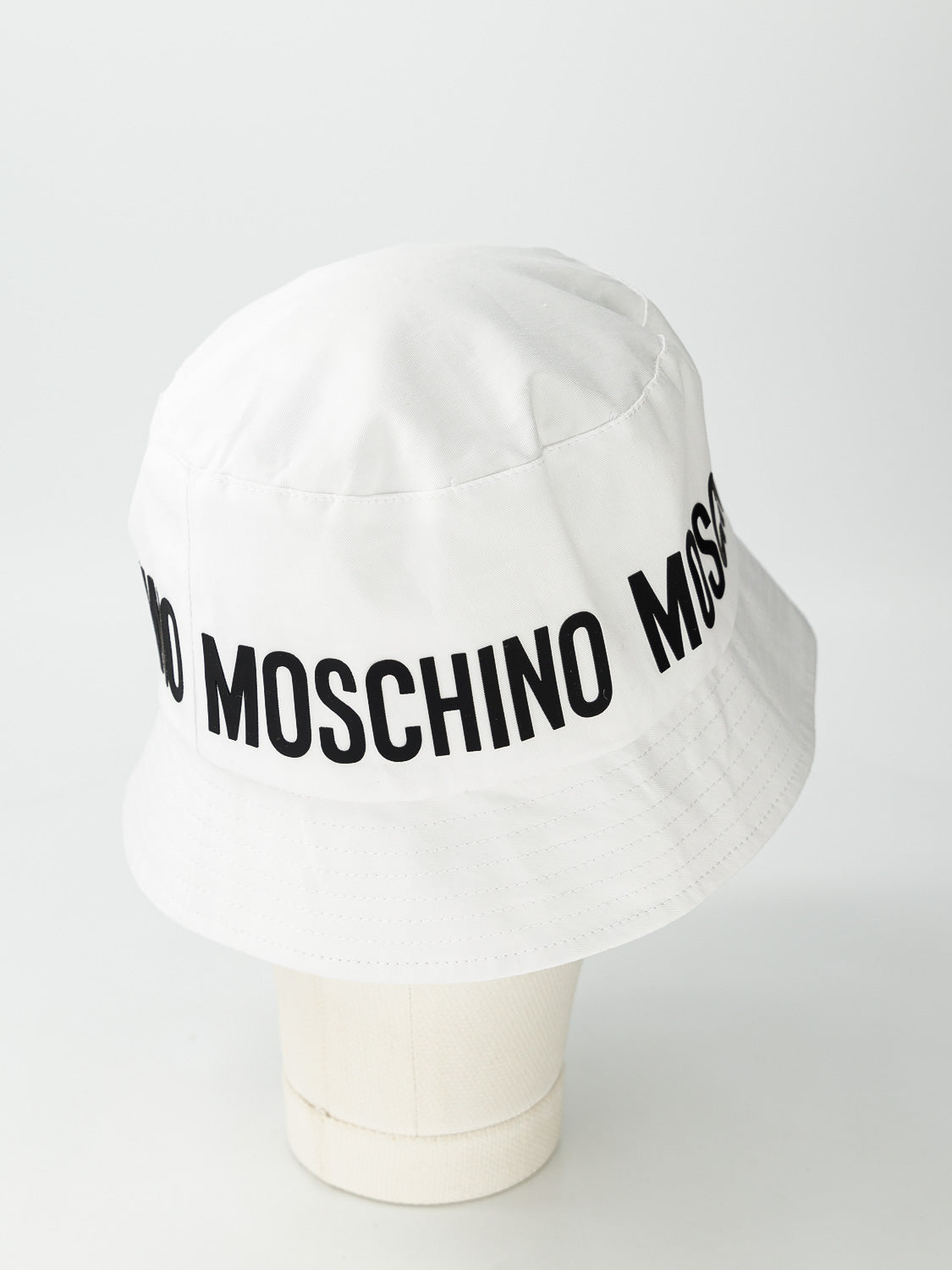 Moschino Kids hat White in White 6907984418-4.jpg | NICKIS.com