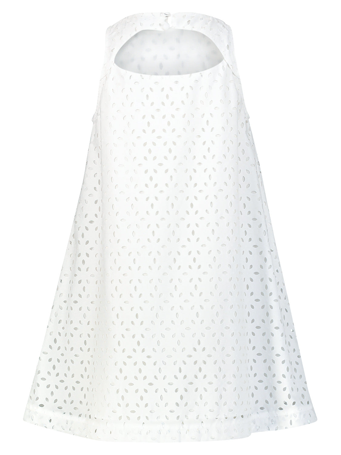 Aspesi Kids dress White in White 6908003064-5.jpg | NICKIS.com