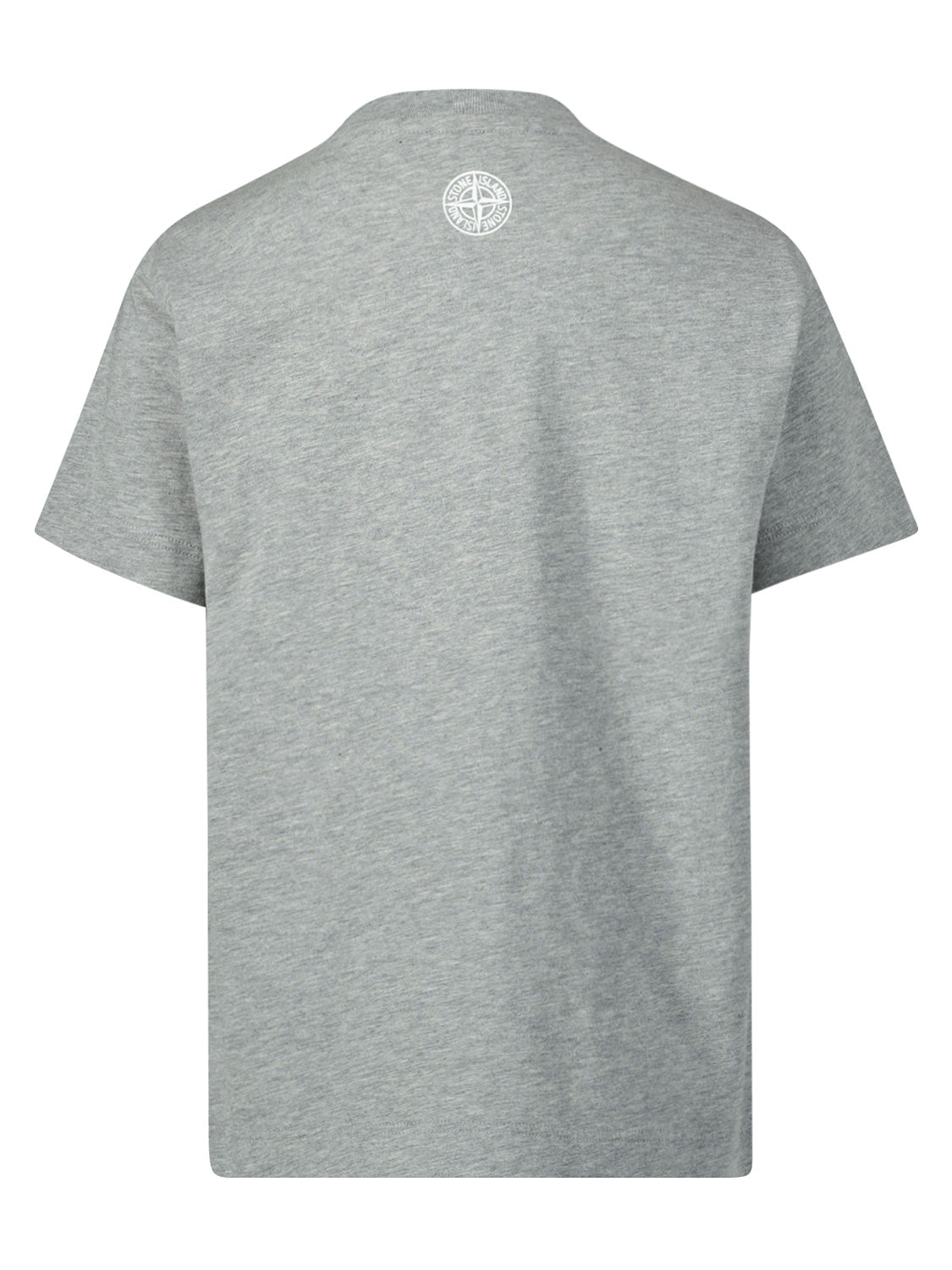 STONE ISLAND JUNIOR Kids t-shirt Grey in Grey 6908015571-4.jpg | NICKIS.com