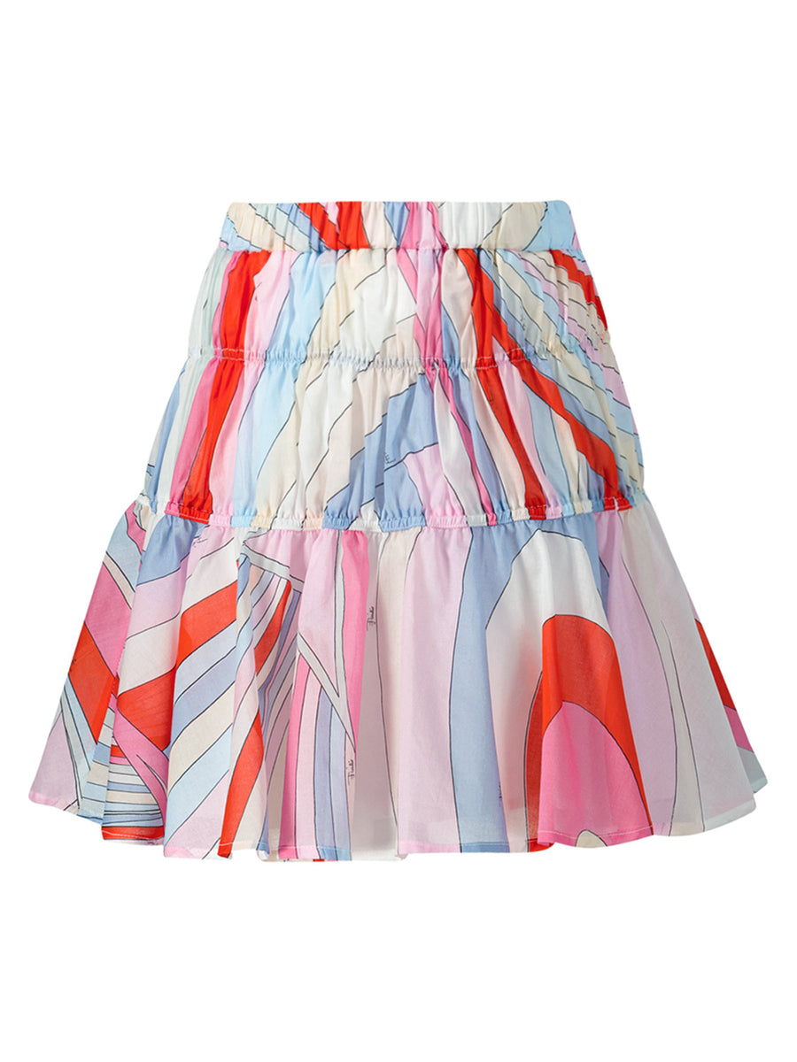 EMILIO PUCCI カラフルスカート 春のコレクション Pucci Emilio skirt girls Multicoloured