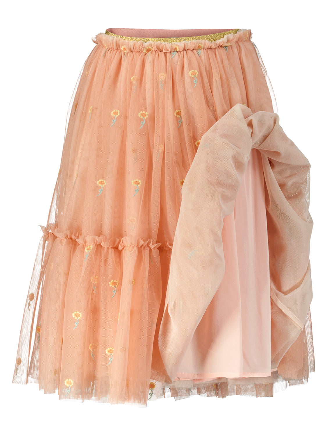 Stella McCartney Kids Kids skirt Apricot in Apricot 6908136096-4.jpg | NICKIS.com