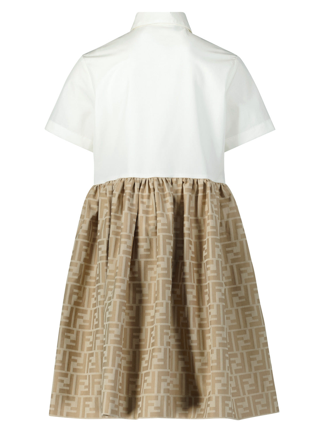 Fendi Kids dress Brown in Brown 6908207217-6.jpg | NICKIS.com