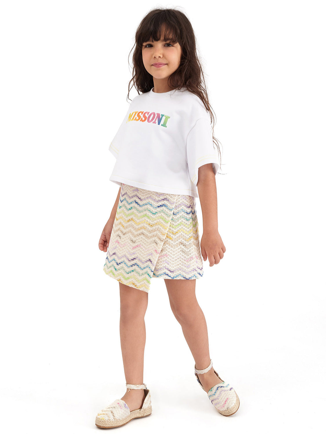 MISSONI Kids t-shirt White in White 6908216946-2.jpg | NICKIS.com