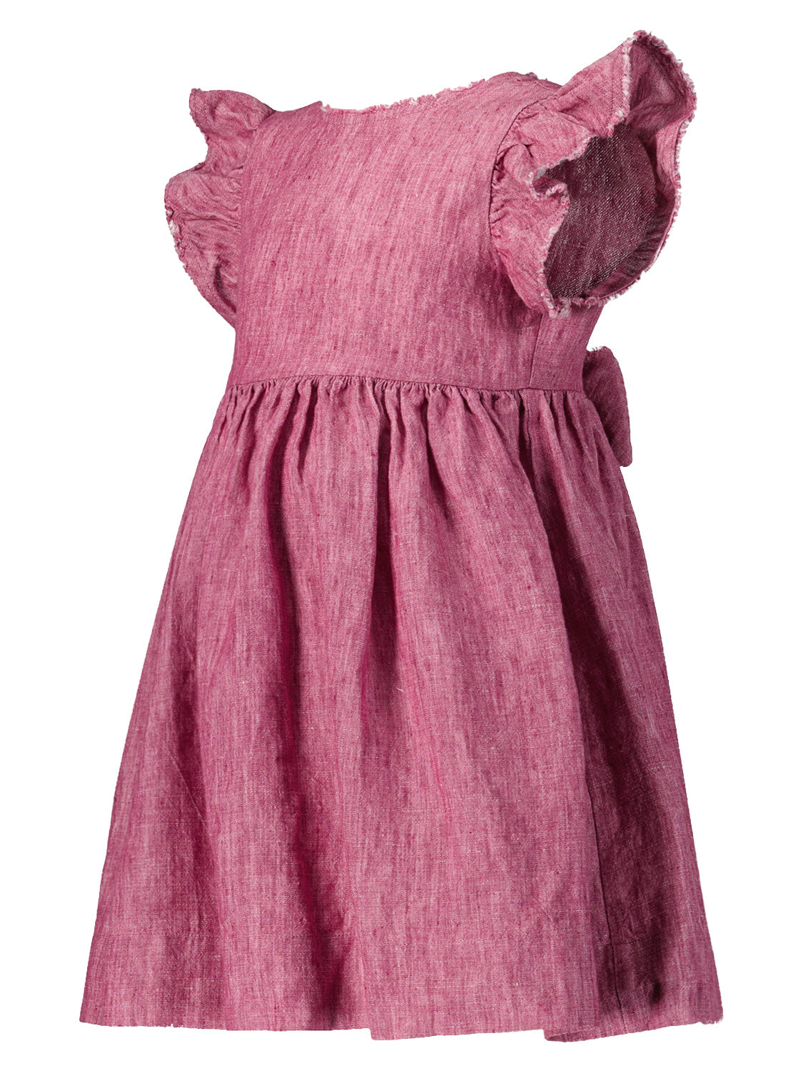 Il Gufo Kids dress Fuchsia in Fuchsia 6908243281-4.jpg | NICKIS.com