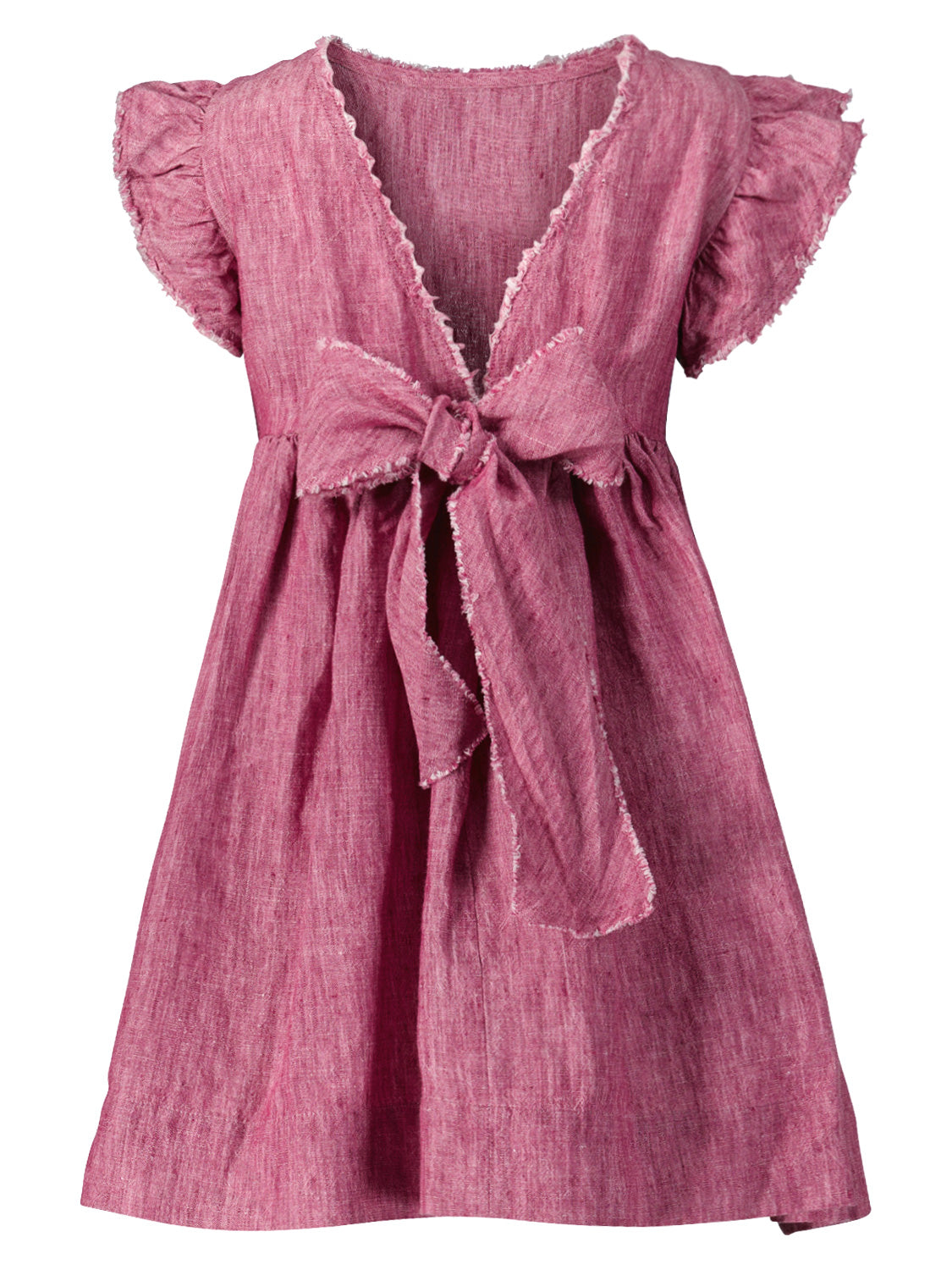 Il Gufo Kids dress Fuchsia in Fuchsia 6908243281-6.jpg | NICKIS.com