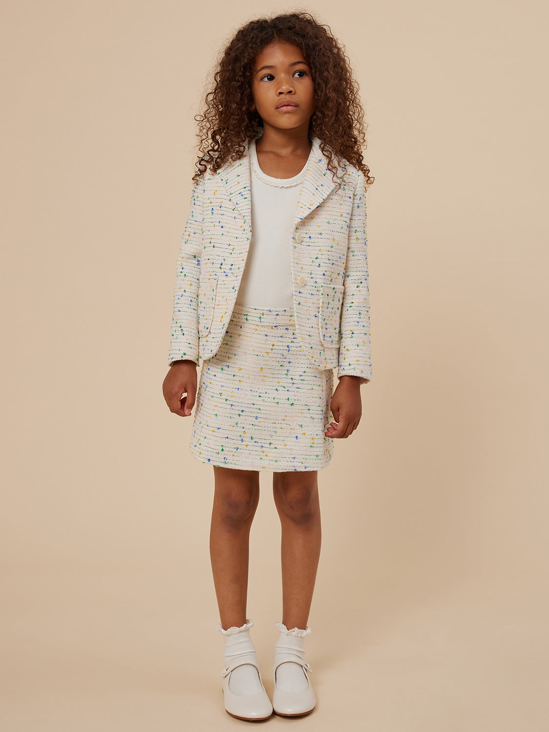 Bonpoint Kids Blazers Tomas White in White 6908250957-2.jpg | NICKIS.com