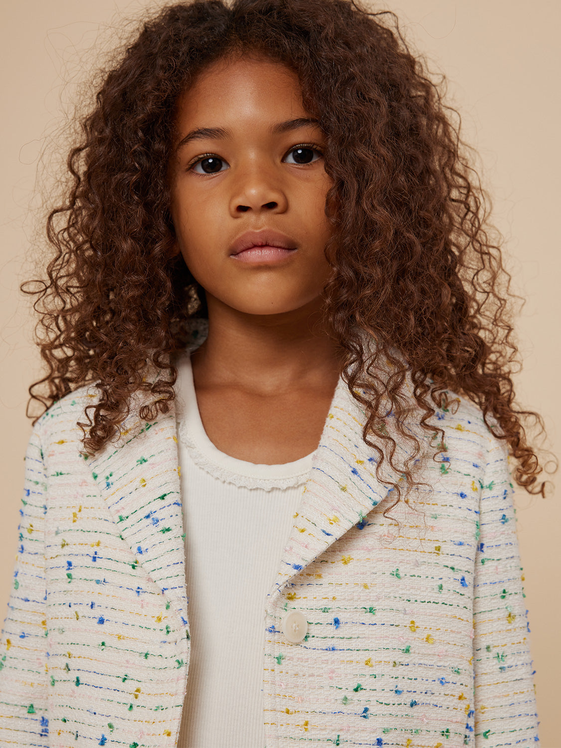 Bonpoint Kids Blazers Tomas White in White 6908250957-8.jpg | NICKIS.com