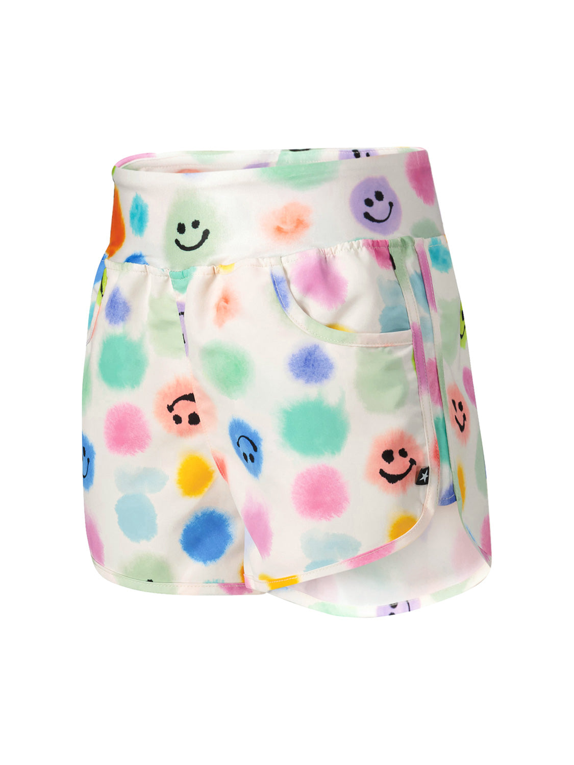 Molo Kids swim shorts Neva White in White 6908271966-4.jpg | NICKIS.com