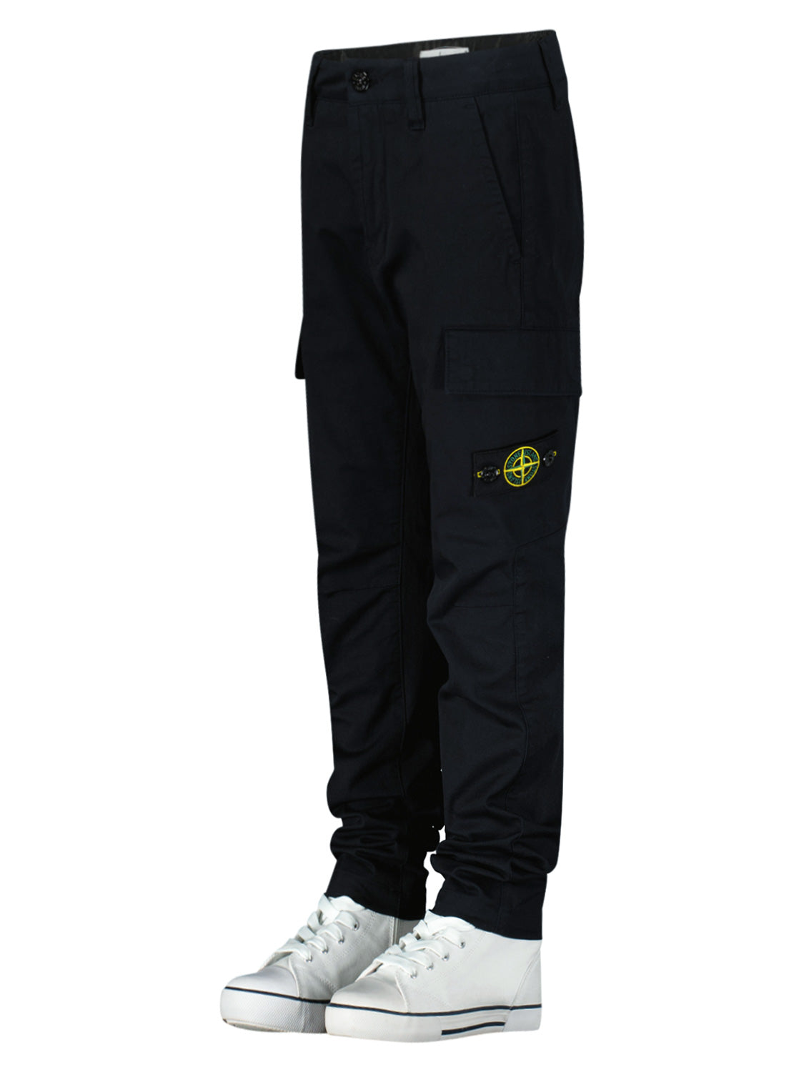 STONE ISLAND JUNIOR Kids Cargo Trousers  in  6908294266-5.jpg | NICKIS.com