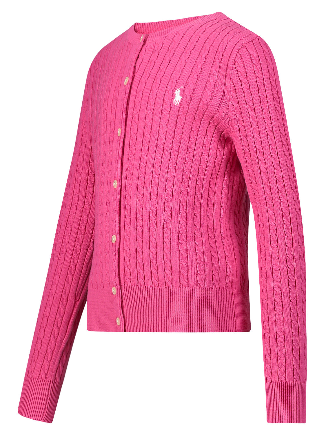 Polo Ralph Lauren Kids cardigan Fuchsia in Fuchsia 6908320542-4.jpg | NICKIS.com