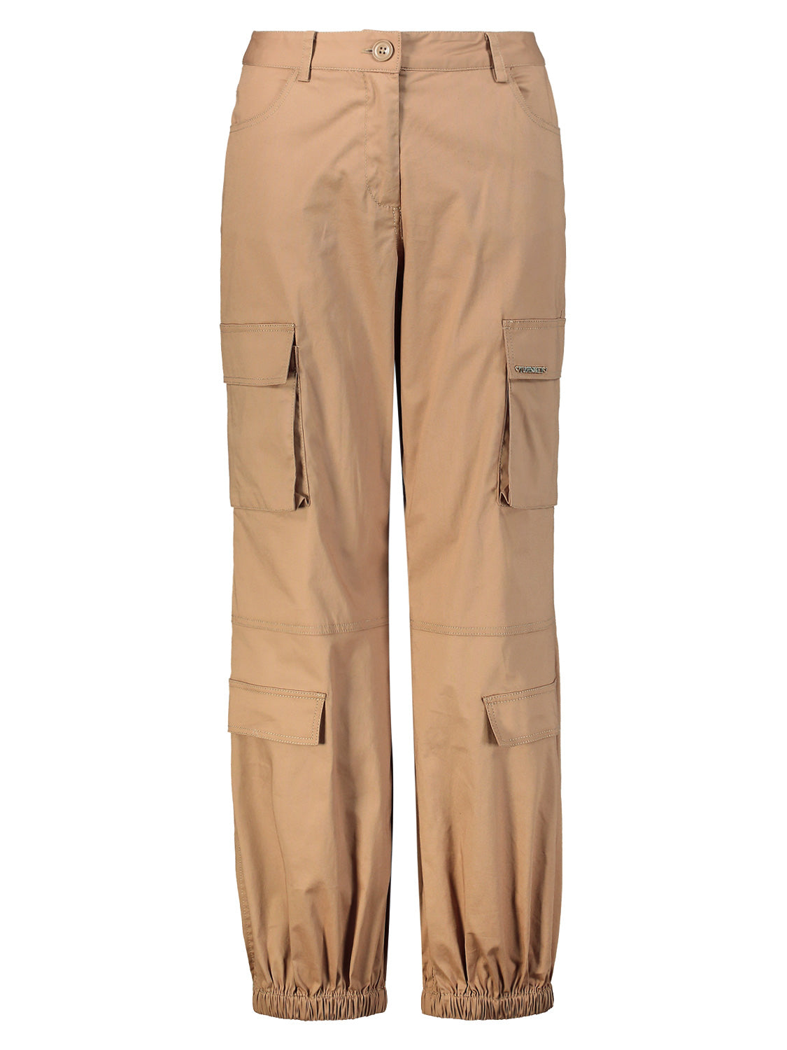 TWINSET Kids Cargo Trousers Camel in Camel 6908376419-1.jpg | NICKIS.com